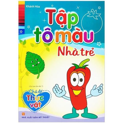 Tập Tô Màu Nhà Trẻ - Chủ Đề Thực Vật