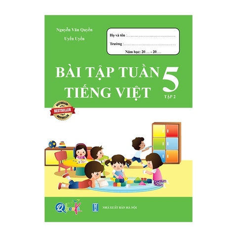 Bài Tập Tuần TIẾNG VIỆT 5 Học Kì 2