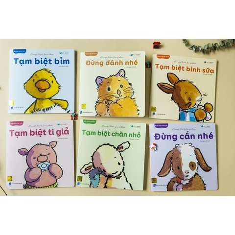 Bộ 6 Cuốn Những Bài Học Nhỏ Cho Bé