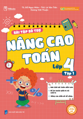 Bài tập bộ trợ và Nâng cao Toán Lớp 4 tập 1