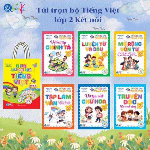 Túi Trọn Bộ Tiếng Việt Lớp 2 - Kết Nối Tri Thức - Cả năm ( 6 Cuốn )