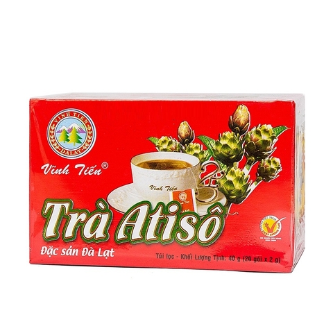 Trà Atiso đặc sản Đà Lạt, túi lọc-Vĩnh Tiến, hộp (40g/20p*2g).