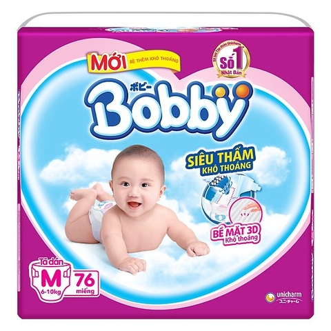 Tã dán Bobby Jumbo M76