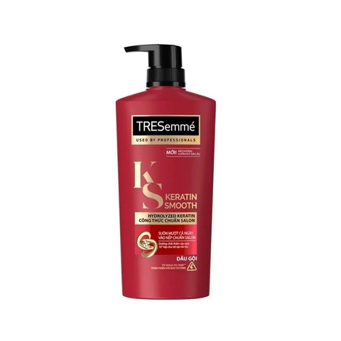 Dầu gội Tresemmé KS Keratin Smooth, suôn mượt cả ngày (640g/621ml),