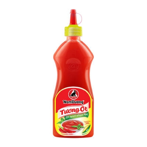 Tương ớt Nam Dương, chai vịt (250ml).