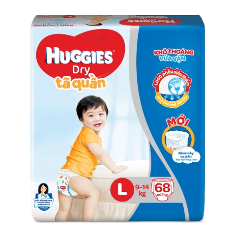 Tã quần Huggies L68