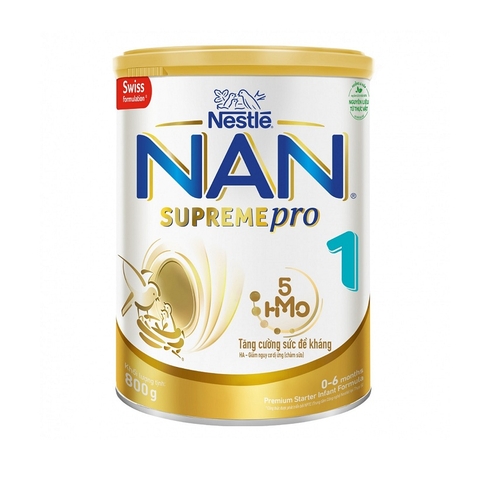 Sữa Nan Supremepro Việt số 1, 0-6 tháng tuổi (800g).