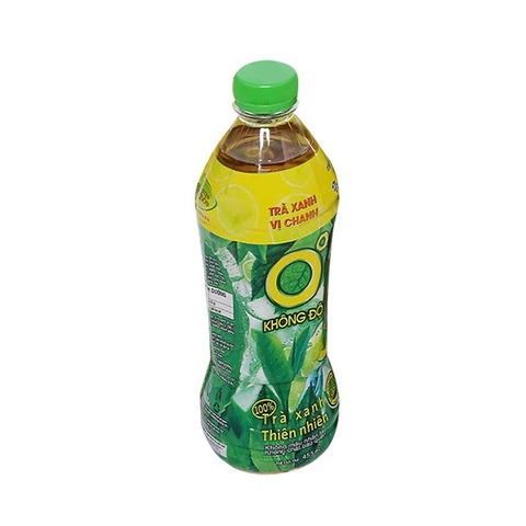 Nước ngọt Trà xanh không độ (455ml),