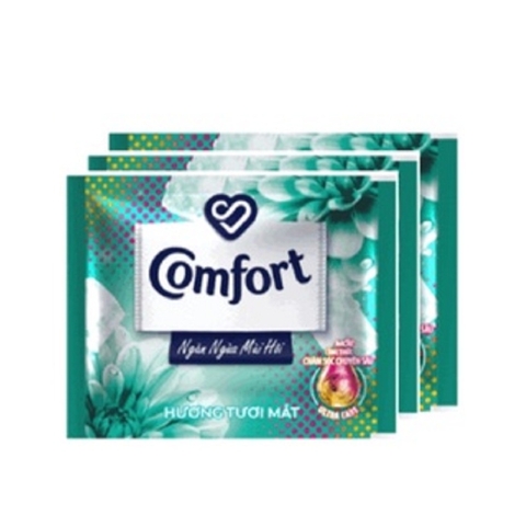 Nước xả Comfort ngăn ngừa mùi hôi, hương tươi mát, dây (20g*10),