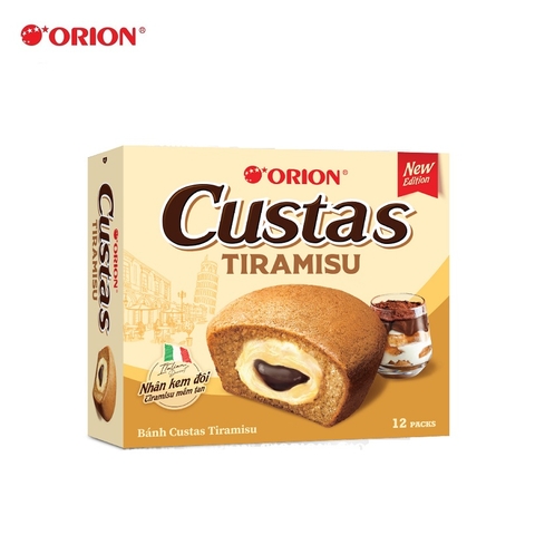 Bánh Custas Tiramisu-Orion, hộp (281.4g).