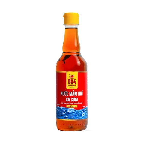 Nước mắm nhỉ cá cơm 584 Nha Trang, 40 độ đạm (510ml, 40N)-chai TT