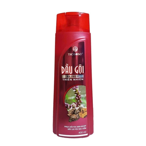 Dầu gội thiên nhiên Hà thủ ô, 2 trong 1-Thorakao, chai (400ml),