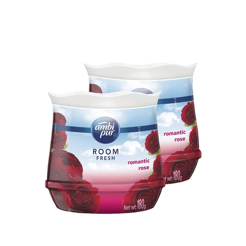 Sáp thơm khử mùi hương hoa hồng lãng mạn, romantic rose-Ambipur (180g).