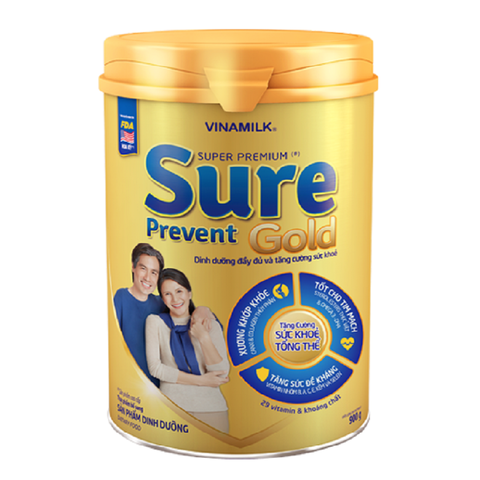 Sữa bột Sure Prevent Gold-Vinamilk, hộp (900g),