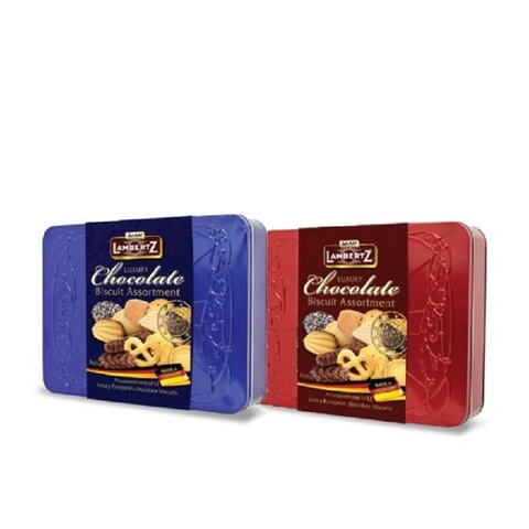 Bánh quy Lambertz Assortment Luxury Chocolate-Đức, hộp (420g).