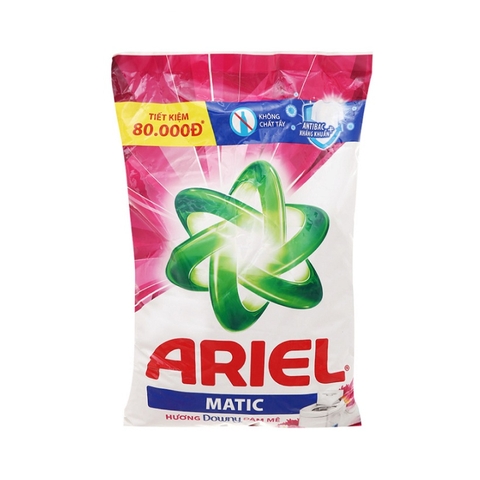 Bột giặt Ariel Matic-hương Dowly đam mê, túi (5.0kg),