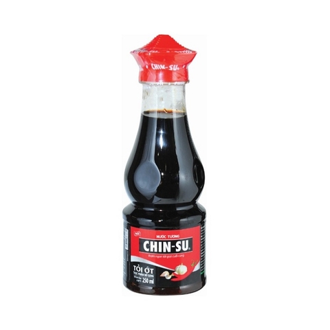 Nước tương tỏi & ớt Chin-Su, chai (250ml).