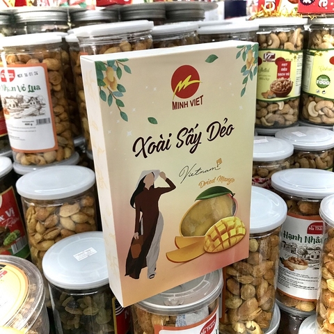Xoài sấy dẻo-Minh Việt, hộp (250g).