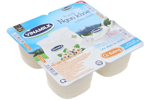 Sữa chua có đường-Vinamilk (100g*4hộp),