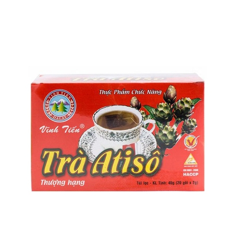 Trà Atiso thượng hạng, túi lọc-Vĩnh Tiến, hộp (40g/20p*2g).