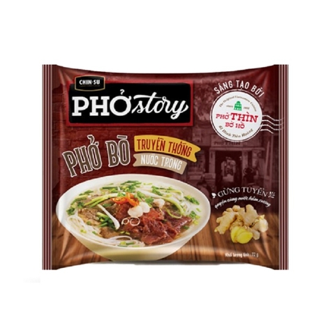 Phở bò Story-Chinsu, gói (72g),