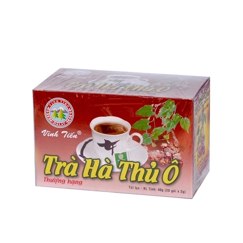 Trà hà thủ ô thượng hạng, túi lọc-Vĩnh Tiến, hộp (40g/20p*2g).