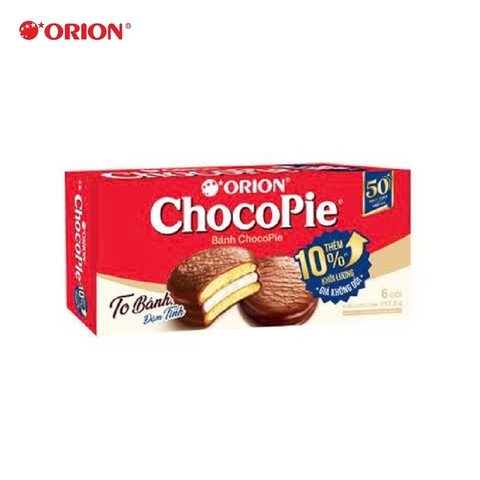 Bánh ChocoPie-Orion, hộp (217.8g/6p),
