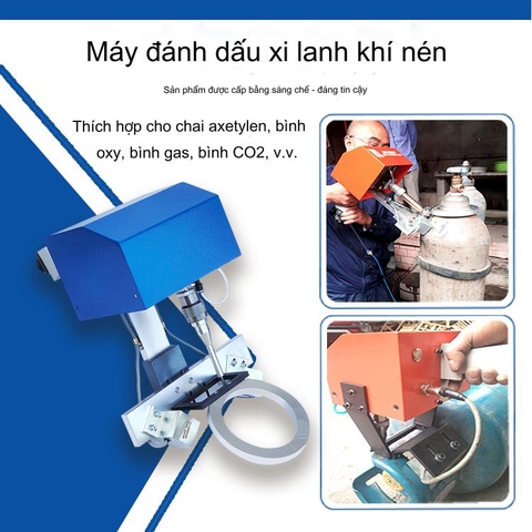 Máy khắc đánh dấu xilanh khí nén