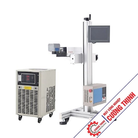 Máy khắc laser UV in logo trên kính, nhựa, bút cường thịnh (1)