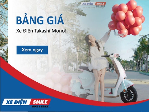 Tìm hiểu bảng giá xe điện Takahashi Mono chi tiết
