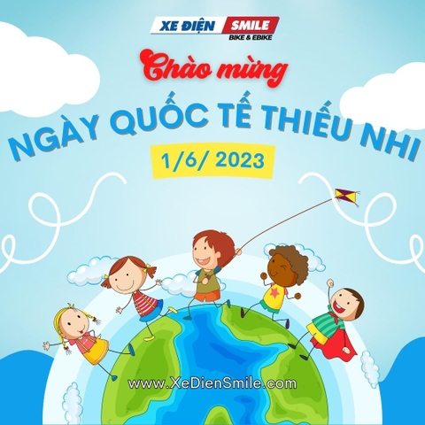 Chương trình khuyến mãi nhân dịp 1/6 Quốc Tế Thiếu Nhi!