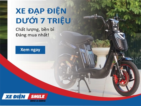 Top xe đạp điện giá 7 triệu chất lượng, bền bỉ đáng mua nhất