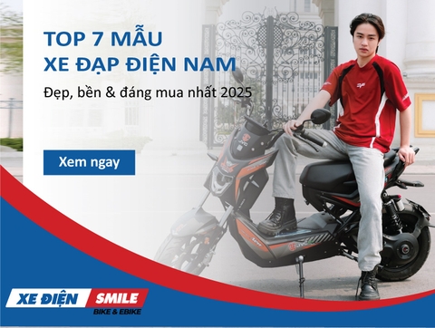 TOP 7 mẫu xe đạp điện nam đẹp, bền & đáng mua nhất 2025