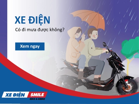 Xe điện có đi mưa được không? Sự thật bạn cần biết.