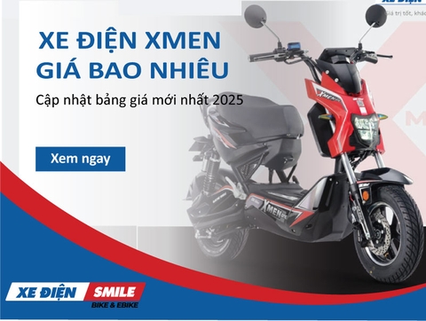 Xe điện Xmen giá bao nhiêu? Cập nhật bảng giá mới nhất 2025