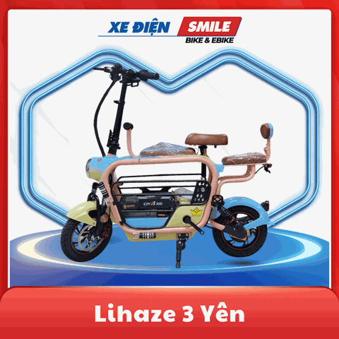 Xe Đạp Điện Lihaze 3 Yên - Model 2023