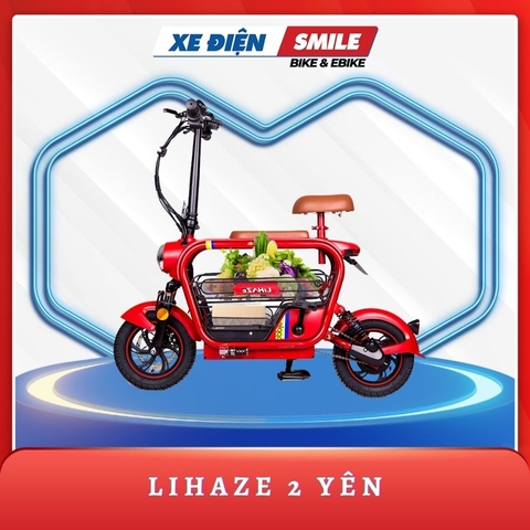 Xe Điện Lihaze màu đỏ