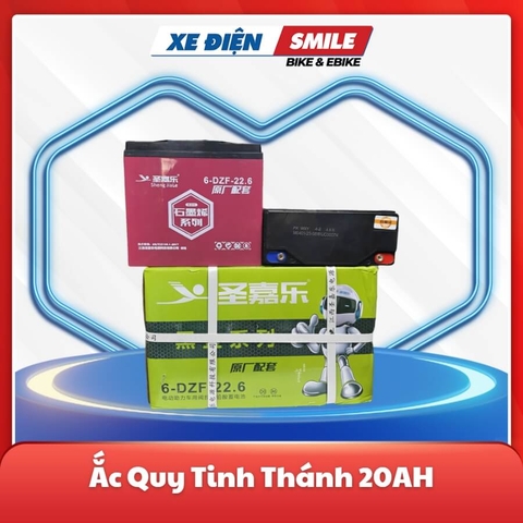 Ắc quy xe máy điện Tinh Thánh 22ah