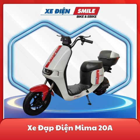 Xe đạp điện mima X8 màu trắng