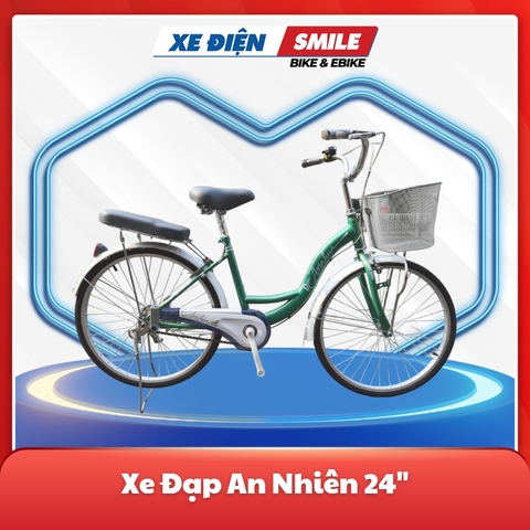 Xe Đạp 24 An Nhiên màu xanh lá