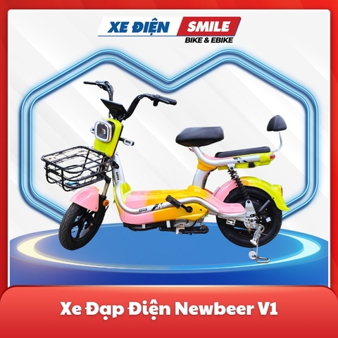 Xe đạp điện Newbeer v1 màu loang