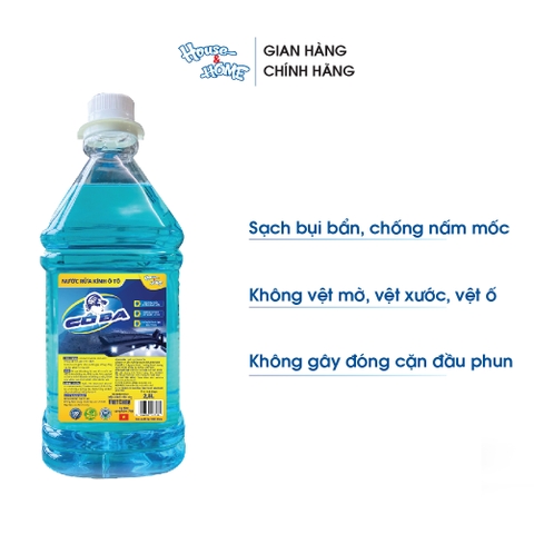 Nước rửa kính ô tô Cô Ba