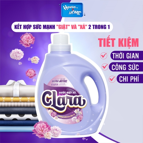 Nước giặt xả Clara - Hương nước hoa diệu kì - 2,6Kg