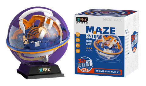 Đồ chơi quả bóng Rubik 3D giải đố mê cung Maze Ball giúp phát triển trí tuệ thông minh sư tập trung cho bé và người lớn