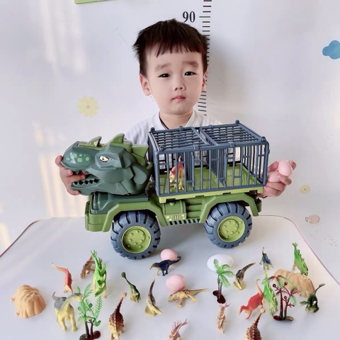 Đồ chơi xe ô tô khủng long chở hàng chuyên dụng cỡ lớn