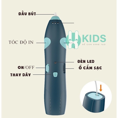 Bút vẽ 3D Pen tạo hình sáng tạo ở mọi không gian kèm phụ kiện tập vẽ