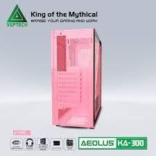 VỎ CASE GAMING VSPTECH HA01- P (PINK) - NO FAN