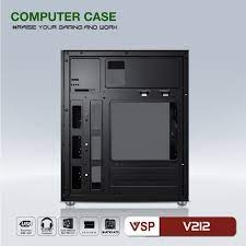 Vỏ Case Kính VSP V212 Black (No Fan)