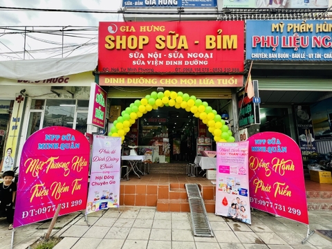 Ngày Hội Sức Khỏe "Tâm - Thân - An" tại Shop Sữa Bỉm Gia Hưng, Phú Thọ