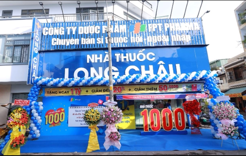 FPT Long Châu chính thức vượt kế hoạch mở rộng chuỗi nhà thuốc năm 2022